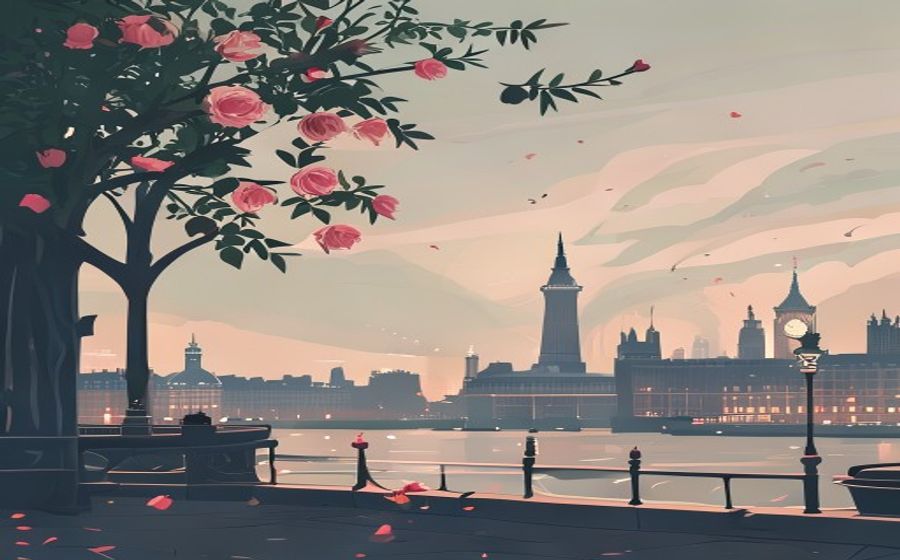 玫瑰的故事 外滩 伦敦眼 场景对比